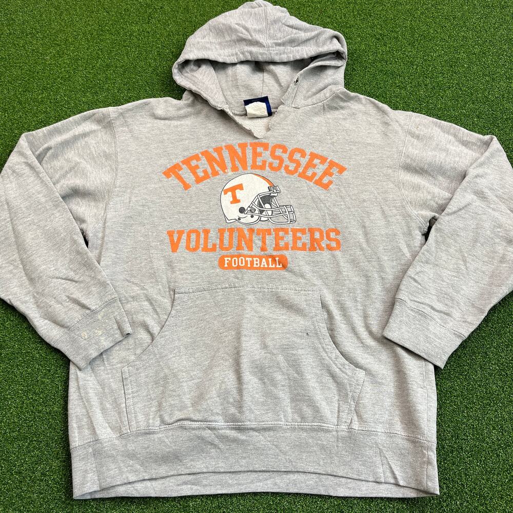 Vintage Old Varsity Brand OVB Tennessee Volunteers Football Pullover Hoodie M